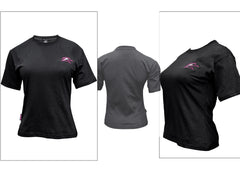 SICKMOTOS T-Shirt Women Neon Pink Edition Gestickt