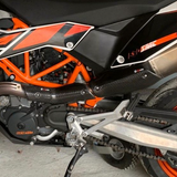 SICKMOTOS Carbon-Sammlerabdeckung KTM 690 2008-2018