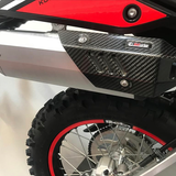 SICKMOTOS Carbon-AUSPUFFABDECKUNG FÜR BETA RR 125 LC 2021-