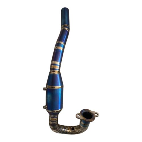 SICKMOTOS Tuning Krümmer Titan Handmade Beta RR 125 LC 2021-2024 Minarelli