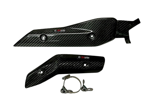 SICKMOTOS CARBON FULL EXHAUST PIPE GUARD GasGas 700 2022-25