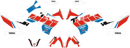SickMotos Styles Grafik-KIT Blau-Rot Edition Yamaha Tenere 700 2018-2022